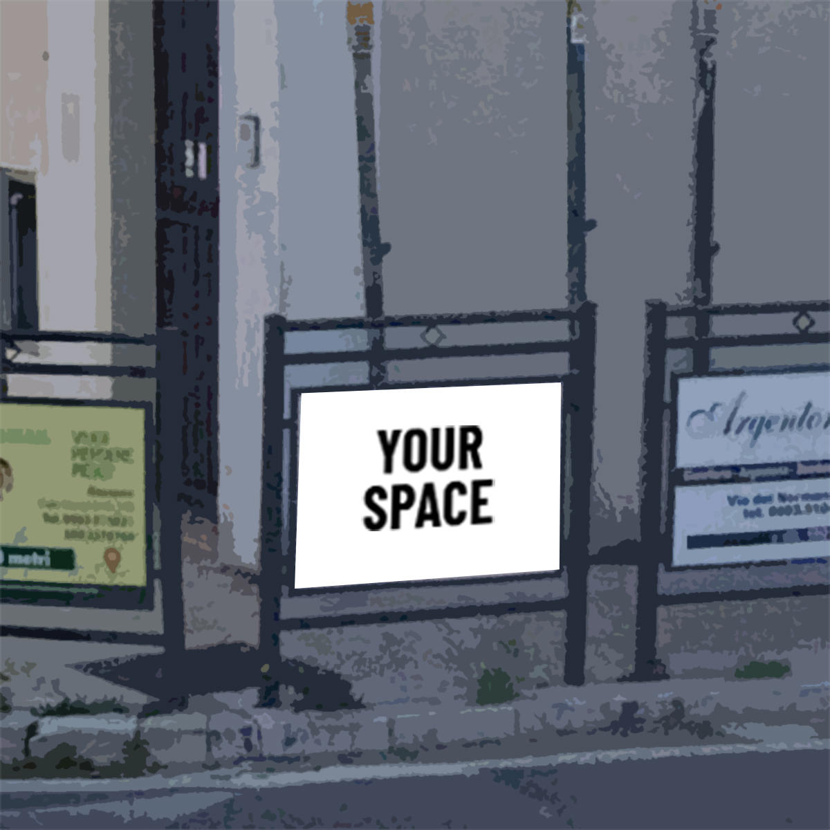 SPAZIO PUBBLICITARIO 87 x 60 (CORIGLIANO - ROSSANO) Dal 01/04/2027 al 28/04/2029 759 giorni